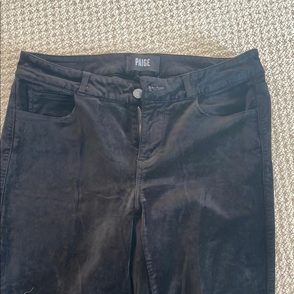 Paige Women's Verdugo Ankle Black Jeans